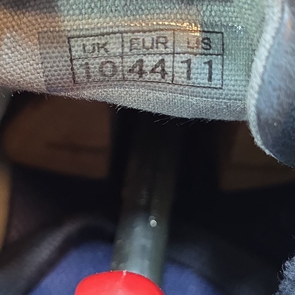 Geox Wilmer Navy grey Leather  Suede US Size 11 PREMIUM COMFORT ATHLETIC STYLE - Picture 6 of 8